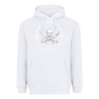 White Work like a captain party like a pirate Heavyweight Hoodie - FloraArt