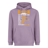 Lavender wicked smaht boston accent translator bostonians gifts shirt Heavyweight Hoodie - FloraArt