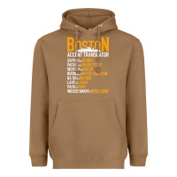 Toasted Coconut wicked smaht boston accent translator bostonians gifts shirt Heavyweight Hoodie - FloraArt