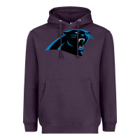 Plum thesportcarolinapantherslogo Heavyweight Hoodie - FloraArt