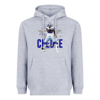 Heather Grey ceedee lamb Heavyweight Hoodie - FloraArt
