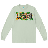 Matcha Western lucky St. Patrick's Day Long Sleeve Tee - CowGirlArtShop