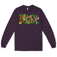 Plum Western lucky St. Patrick's Day Long Sleeve Tee - CowGirlArtShop