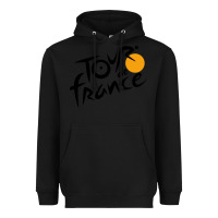 Black tour de france cycling Heavyweight Hoodie - ArtMosaic