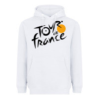 White tour de france cycling Heavyweight Hoodie - ArtMosaic