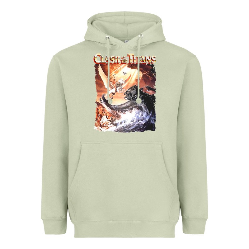 Clash Of The Titans (transparent) Heavyweight Hoodie by ArtMosaic | Teevron