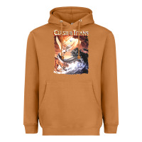 Meerkat Clash of the Titans (Transparent) Heavyweight Hoodie - ArtMosaic