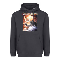 Smoke Clash of the Titans (Transparent) Heavyweight Hoodie - ArtMosaic