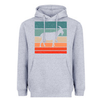 Heather Grey goat goats retro style vintage 140 goat lover Heavyweight Hoodie - ArtMosaic