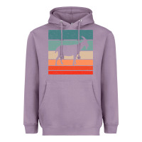 Lavender goat goats retro style vintage 140 goat lover Heavyweight Hoodie - ArtMosaic