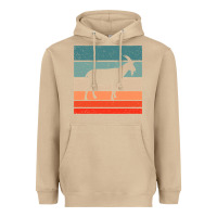Mushroom goat goats retro style vintage 140 goat lover Heavyweight Hoodie - ArtMosaic