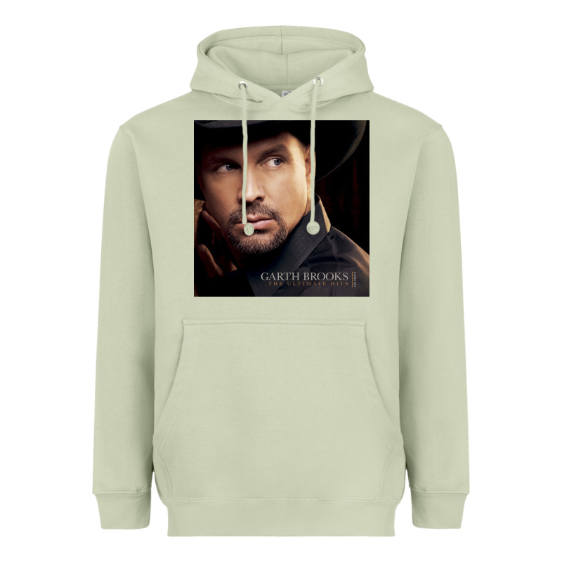 Garth Brooks The Ultimate Hits Heavyweight Hoodie by ArtMosaic | Teevron
