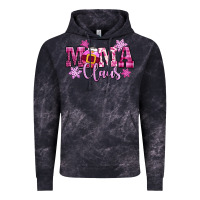 Cloud Black mama claus pink christmas Vintage Hoodie - CowGirlArtShop