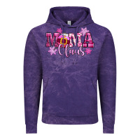 Cloud Purple mama claus pink christmas Vintage Hoodie - CowGirlArtShop