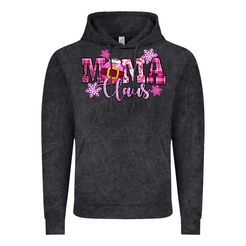 Mama Claus Pink Christmas Vintage Hoodie by CowGirlArtShop | Teevron