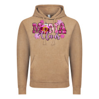Vintage Coffee mama claus pink christmas Vintage Hoodie - CowGirlArtShop