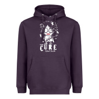 Plum Limited Edition The-Cure-Robert-Smith Heavyweight Hoodie - ArtMosaic