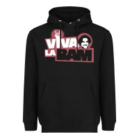Black viva la bam Heavyweight Hoodie - ArtMosaic