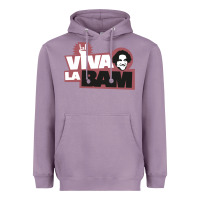 Lavender viva la bam Heavyweight Hoodie - ArtMosaic