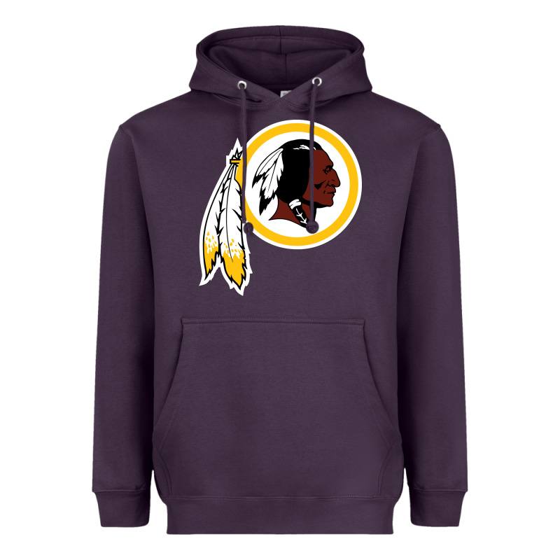 The Indian Red Skins Clasic Heavyweight Hoodie by ArtMosaic | Teevron