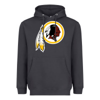 Smoke the indian red skins clasic Heavyweight Hoodie - ArtMosaic