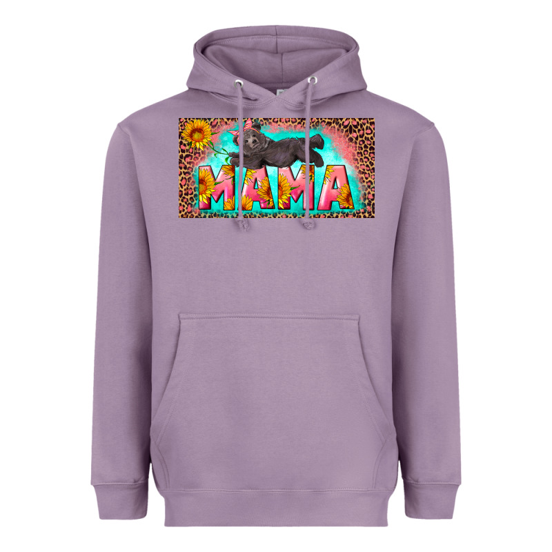 Mama With Baby Bear And Leopard License Plate Heavyweight Hoodie by Artiststas | Teevron