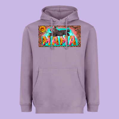 Mama With Baby Bear And Leopard License Plate Heavyweight Hoodie Designed By Artiststas