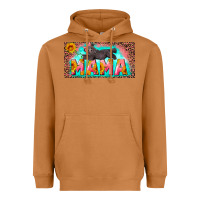 Meerkat mama with baby bear and leopard license plate Heavyweight Hoodie - Artiststas
