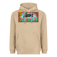 Mushroom mama with baby bear and leopard license plate Heavyweight Hoodie - Artiststas