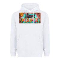 White mama with baby bear and leopard license plate Heavyweight Hoodie - Artiststas