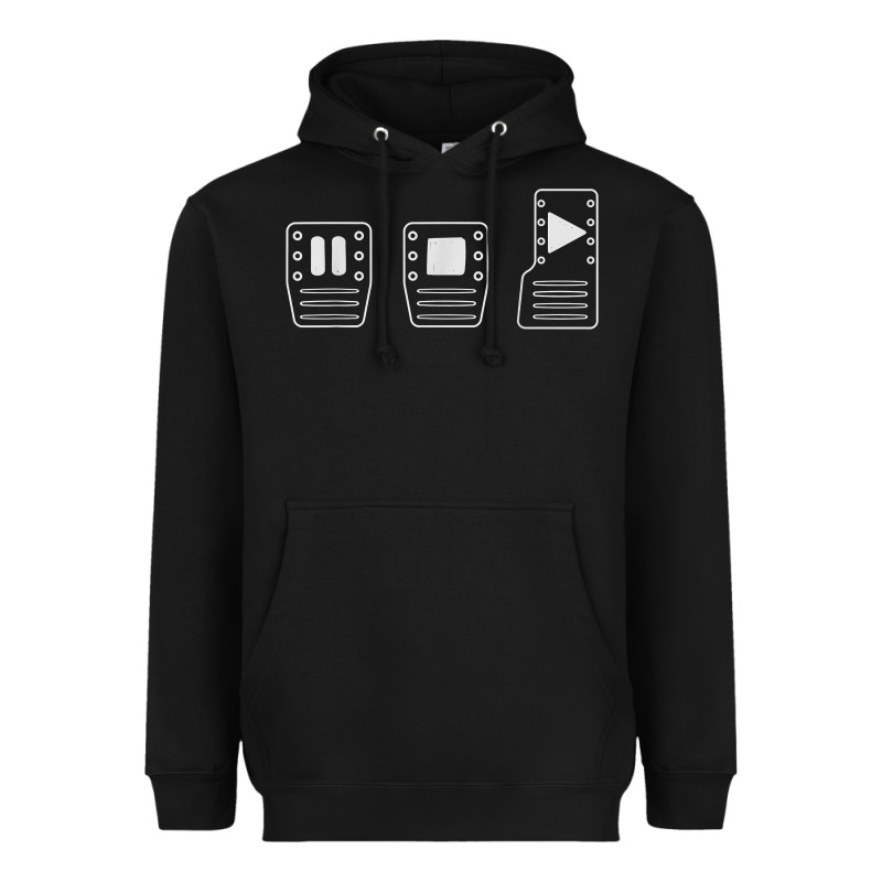 Save Manual Pedal Diagram Stick Shift Car Lover T Shirt Heavyweight Hoodie by ArtMosaic | Teevron