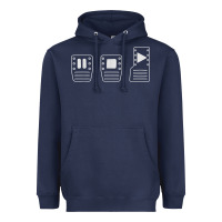 Navy save manual pedal diagram stick shift car lover t shirt Heavyweight Hoodie - ArtMosaic