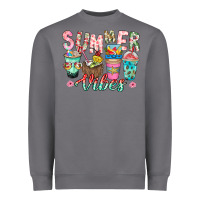 Storm Summer Vibes Heavyweight Sweatshirt - CowhideDigitalArt