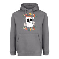 Storm funny groovy stay merry and bright christmas santa claus t shirt Heavyweight Hoodie - ArtMosaic