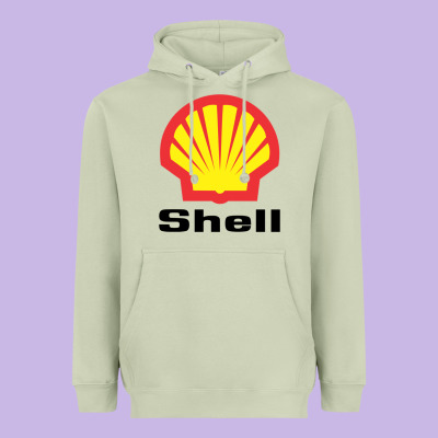 Copy Of Shell Gasoline Heavyweight Hoodie Designed By Artmosaic