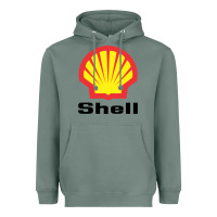 Sage Copy of shell gasoline Heavyweight Hoodie - ArtMosaic