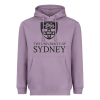 Lavender The University of Sydney Heavyweight Hoodie - ArtMosaic