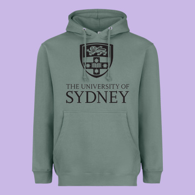 The University Of Sydney Heavyweight Hoodie Designed By Artmosaic