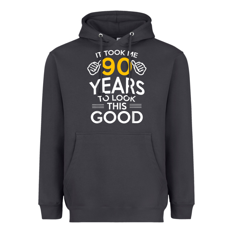 90th Birthday Gift Took Me 90 Years 90 Year Old Heavyweight Hoodie by trangStudio | Teevron