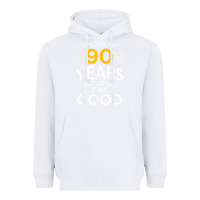 White 90th Birthday Gift Took Me 90 Years 90 Year Old Heavyweight Hoodie - trangStudio