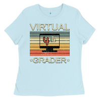 Baby Blue Virtual 4th Grader Ladies Tee - Bettercallsaul