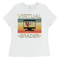 White Virtual 4th Grader Ladies Tee - Bettercallsaul