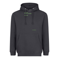 Smoke The Matrix Everything Has A Beginning Green Font Heavyweight Hoodie - ArtMosaic