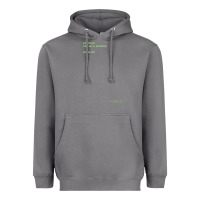 Storm The Matrix Everything Has A Beginning Green Font Heavyweight Hoodie - ArtMosaic