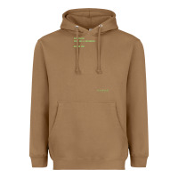 Toasted Coconut The Matrix Everything Has A Beginning Green Font Heavyweight Hoodie - ArtMosaic