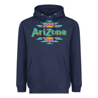 Navy arizona tea Heavyweight Hoodie - ArtMosaic