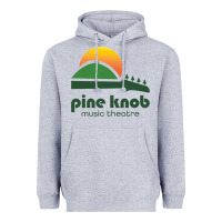 Heather Grey pine knob music theatre Heavyweight Hoodie - ArtMosaic