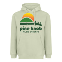 Matcha pine knob music theatre Heavyweight Hoodie - ArtMosaic