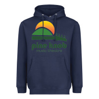 Navy pine knob music theatre Heavyweight Hoodie - ArtMosaic