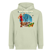 Matcha no doubt, rock Heavyweight Hoodie - ArtMosaic